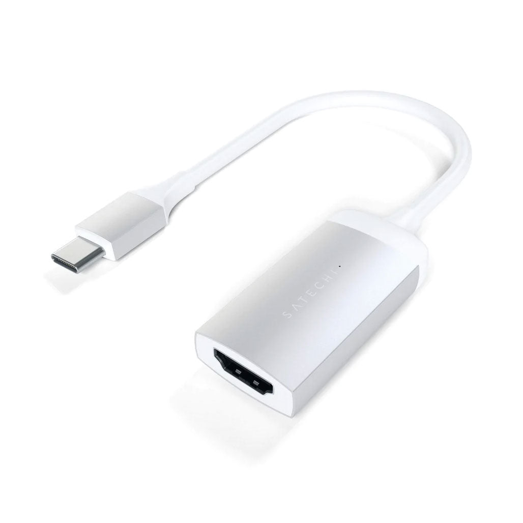 A Photo Of Satechi USB-C HDMI Adapter 4K 60Hz – Aluminum Type-C to HDMI Adapter