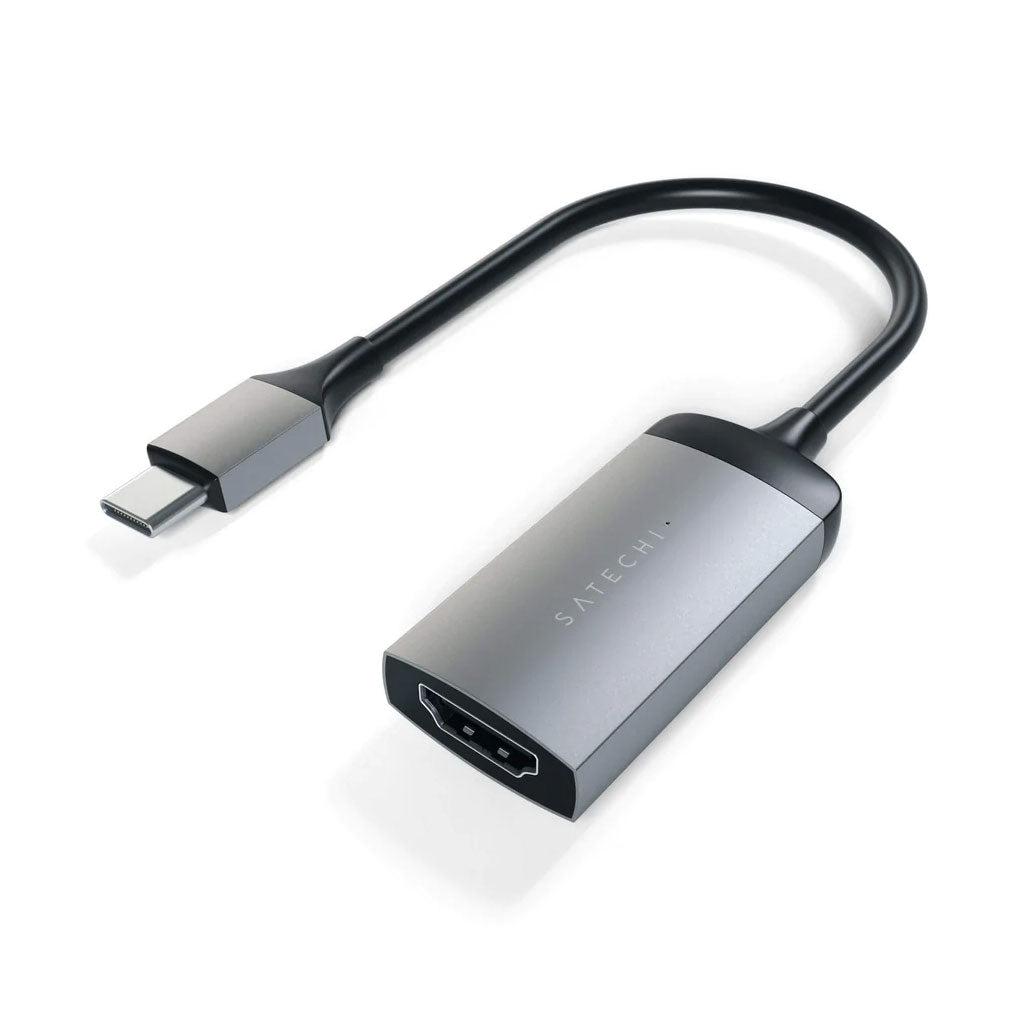 A Photo Of Satechi USB-C HDMI Adapter 4K 60Hz – Aluminum Type-C to HDMI Adapter