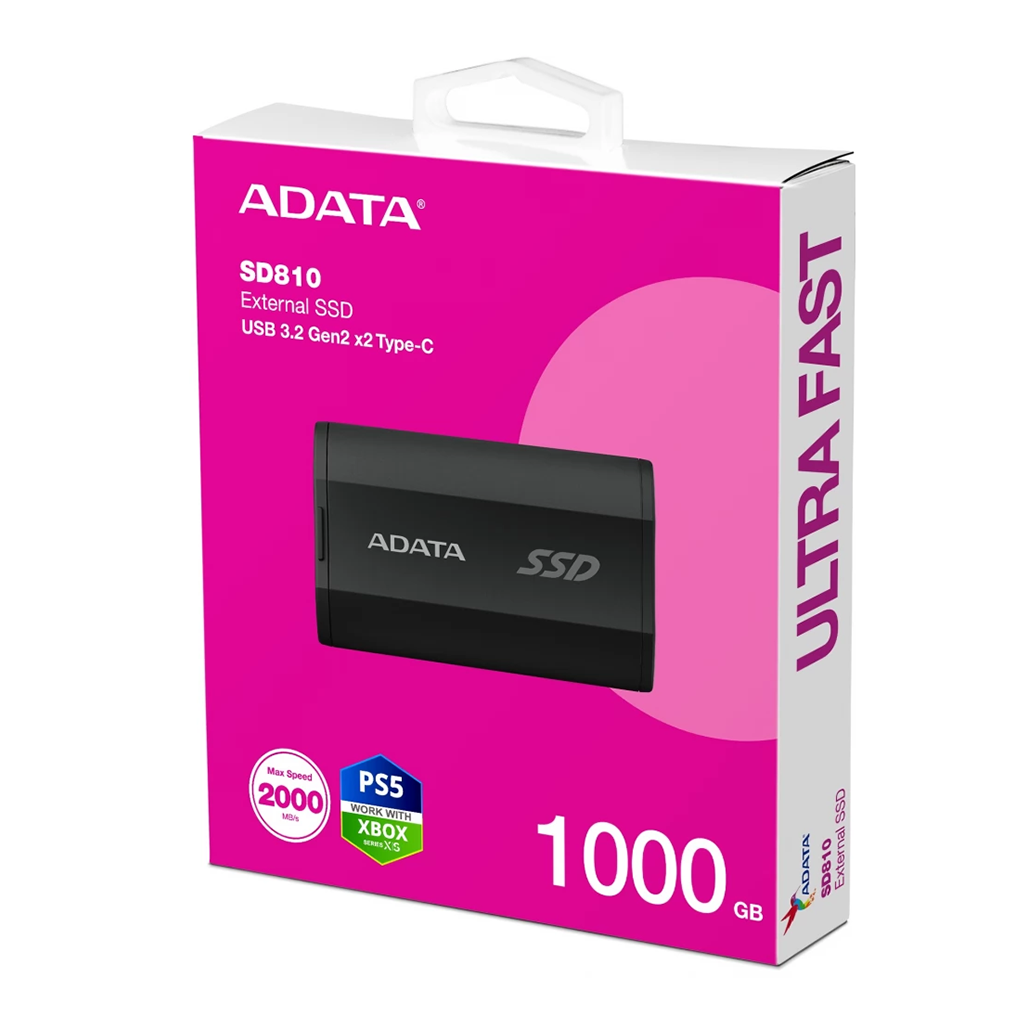 A Photo Of ADATA SD810 External SSD - 1TB/2TB/4TB