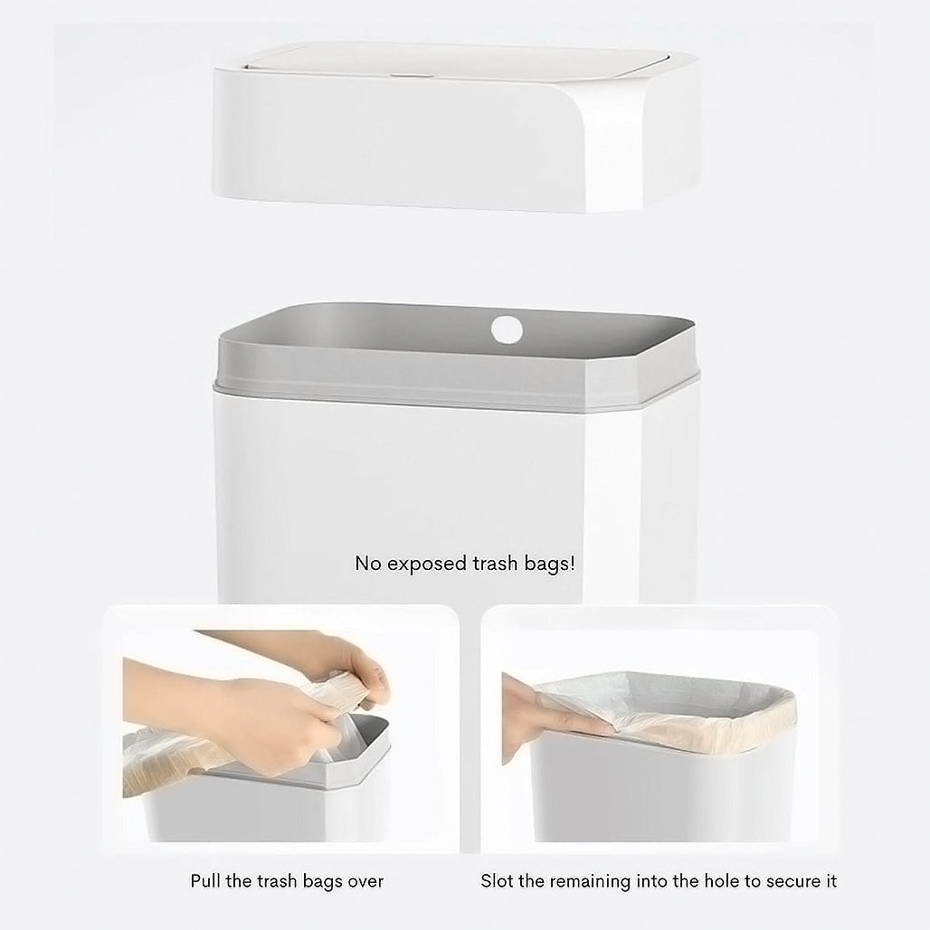 A Photo Of Aura Sensor Trash Bin with Smart Motion Sensor