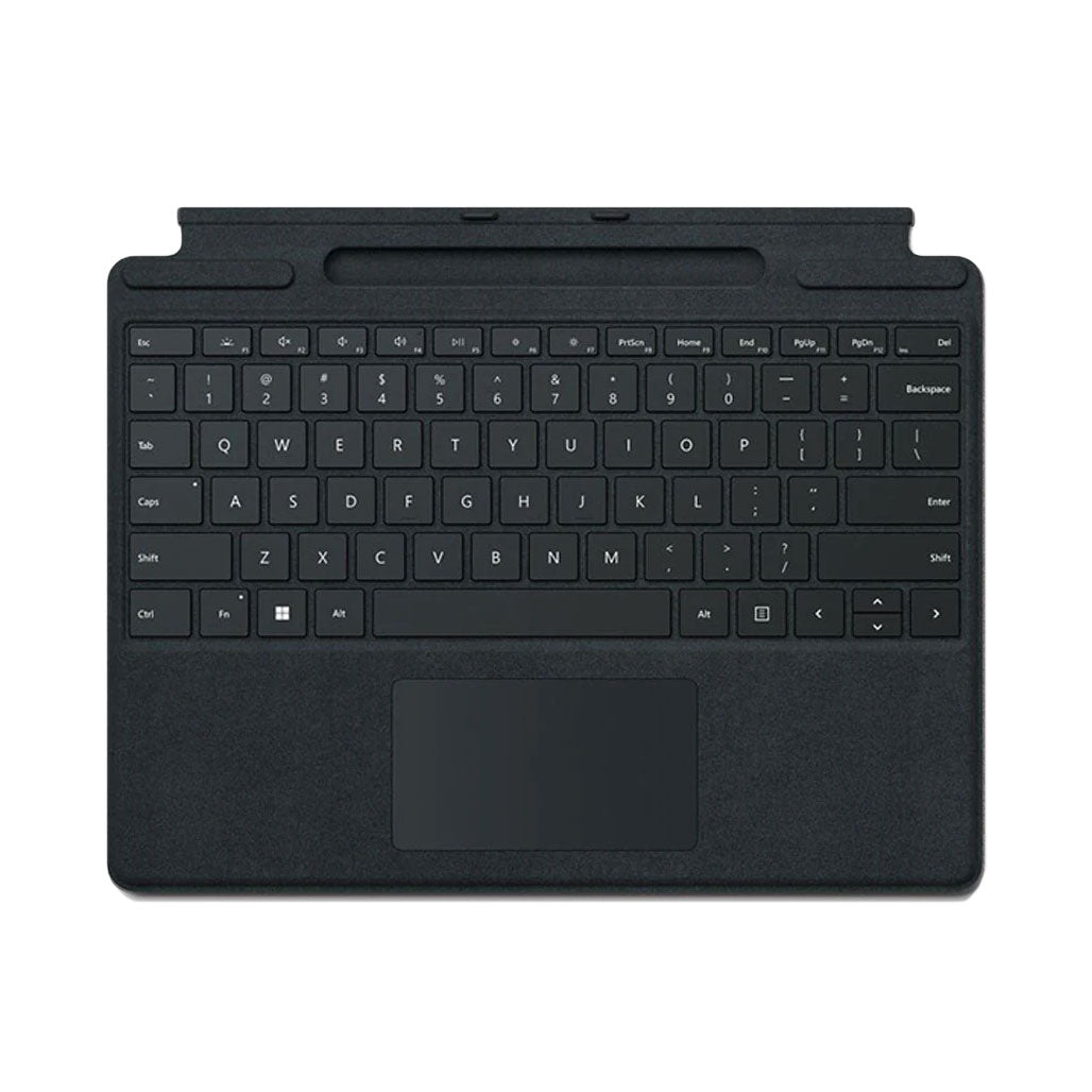 A Photo Of Microsoft Surface Pro Signature Keyboard for Surface Pro 8, 9, and Surface Pro X | Alcantara Material | Magnetic Interface