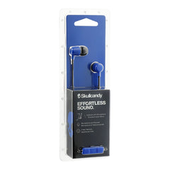 A Photo Of Skullcandy Jib In-Ear Earbuds with Microphone - Blue | Supreme Sound, Noise Isolation, Comfortable Fit
