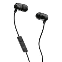 Skullcandy Jib In-Ear Earbuds with Microphone - Black | Supreme Sound, Noise Isolation, Comfortable Fit