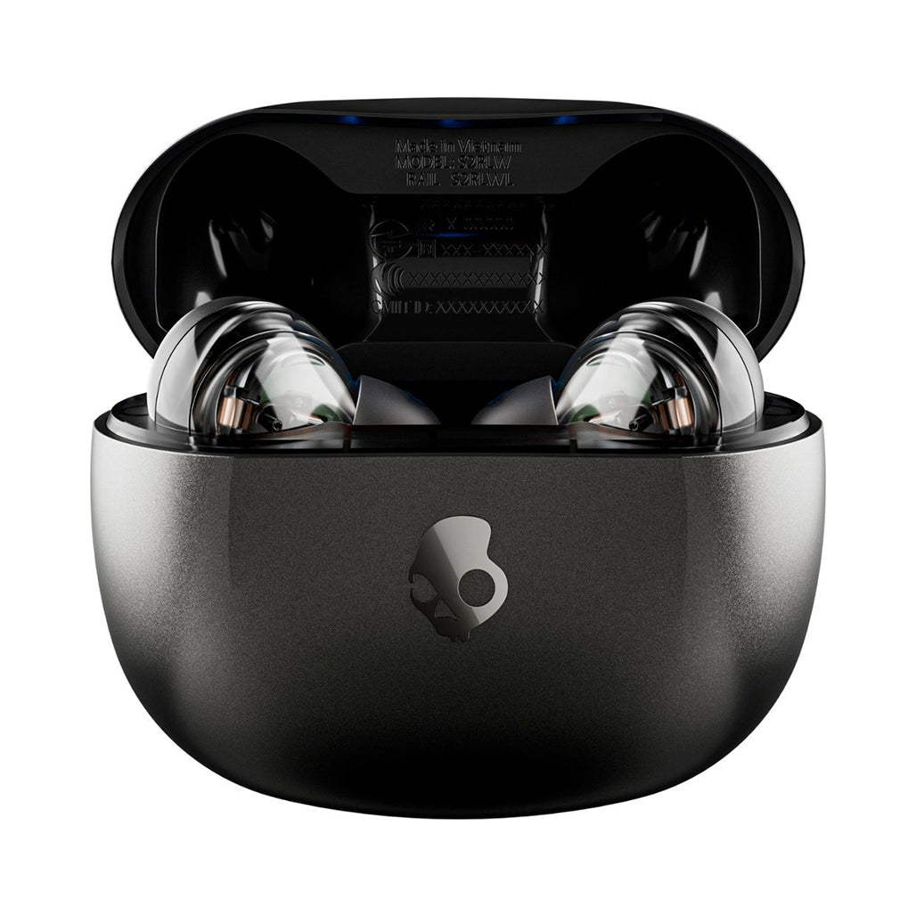 A Photo Of Skullcandy Rail True Wireless Earbuds - Black | Premium Sound, All-Day Comfort, Intelligent Features