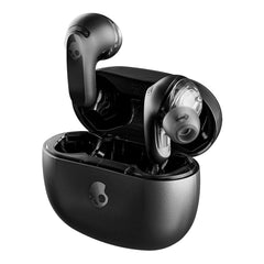 A Photo Of Skullcandy Rail True Wireless Earbuds - Black | Premium Sound, All-Day Comfort, Intelligent Features