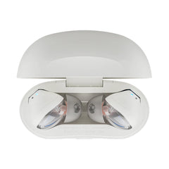 A Photo Of Skullcandy Rail True Wireless Earbuds - White | High-Performance, All-Day Audio