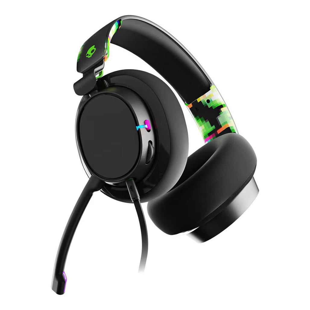 A Photo Of Skullcandy SLYR Pro Over-Ear Noise Cancelling Headphones - Green DigiHype | 50mm Drivers, Clear Voice Smart Mic, USB-C & 3.5mm
