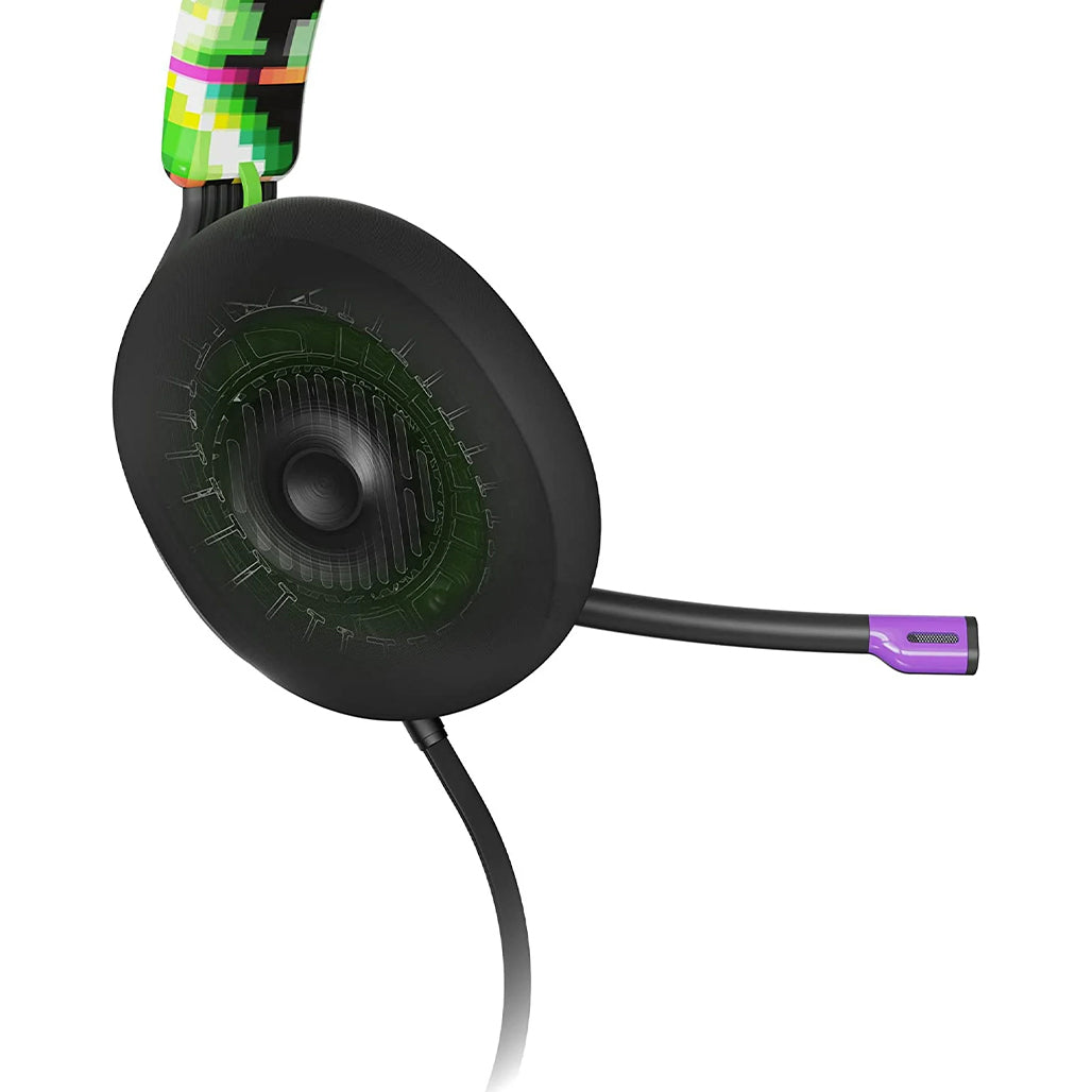 A Photo Of Skullcandy SLYR Pro Over-Ear Noise Cancelling Headphones - Green DigiHype | 50mm Drivers, Clear Voice Smart Mic, USB-C & 3.5mm