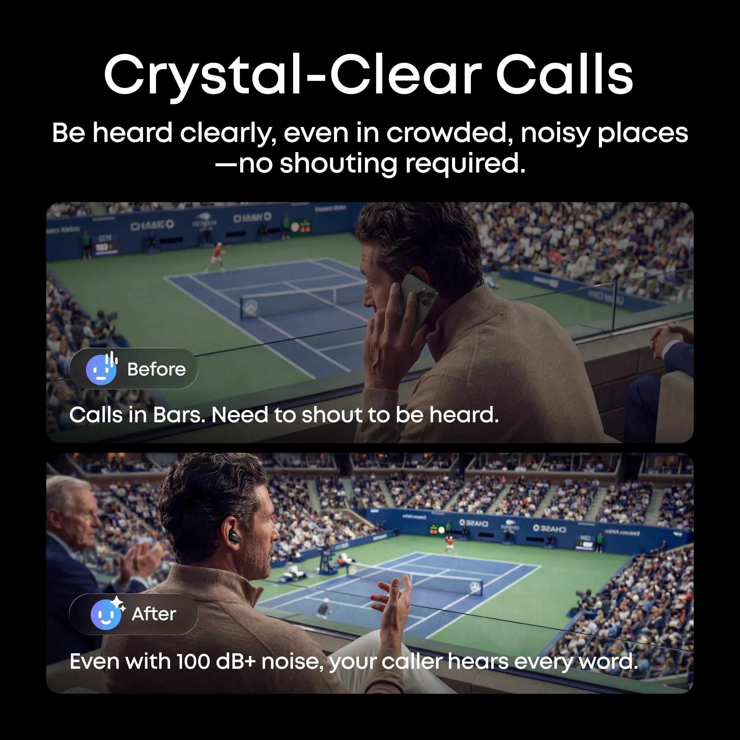 A Photo Of Anker Liberty 5 Pro Max - AI Note-Taker Smart Screen Earbuds