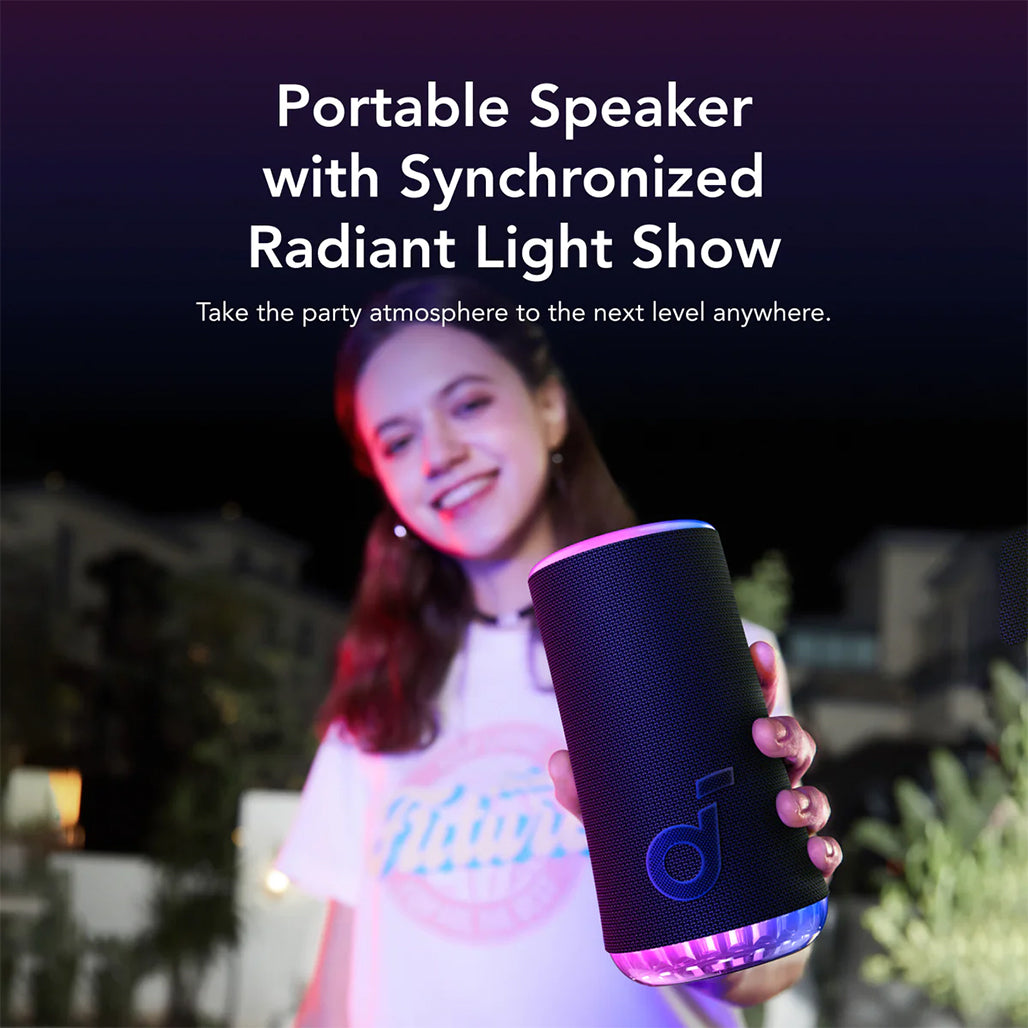 A Photo Of Anker Soundcore Glow - Portable Bluetooth Speaker