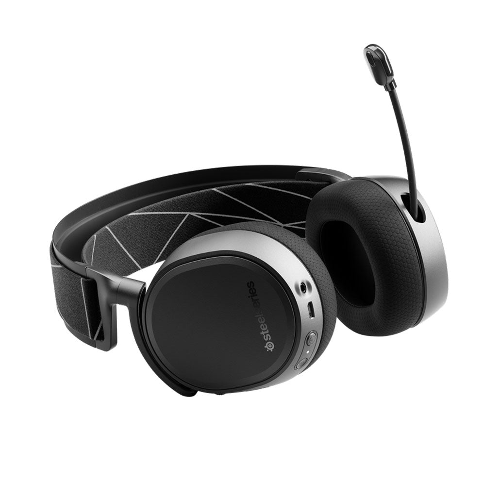 A Photo Of SteelSeries Arctis 9 - Wireless Gaming Headset for PC with Dual Wireless Connectivity and ClearCast Microphone