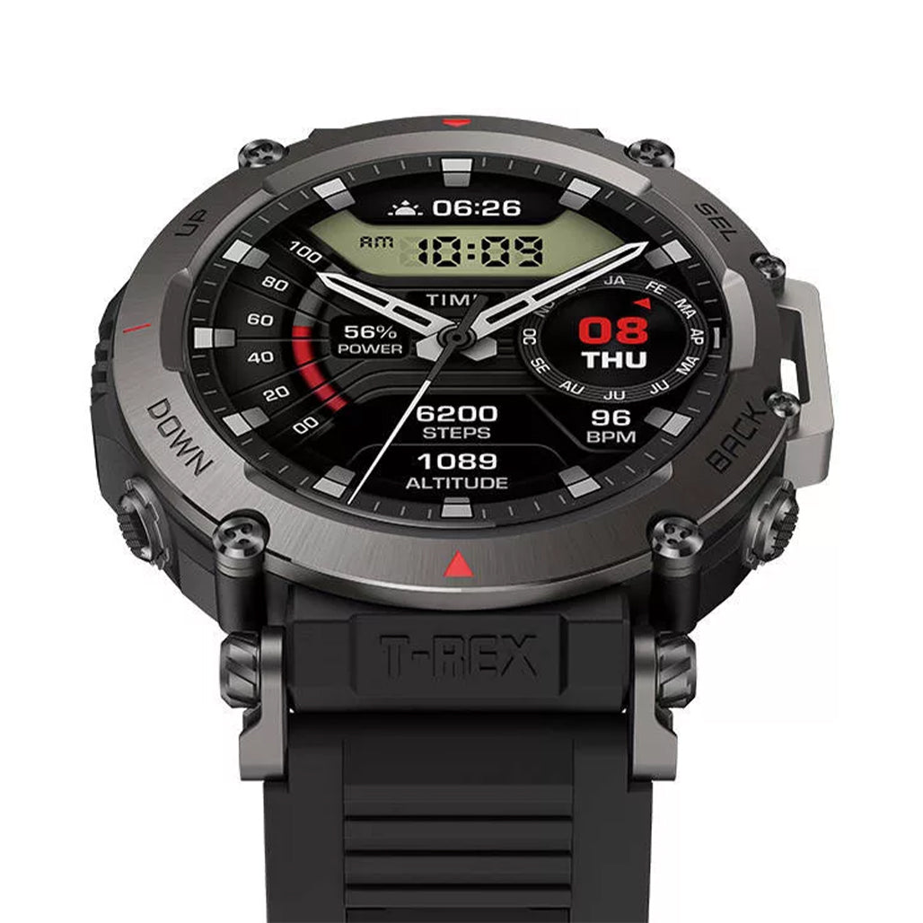 A Photo Of Amazfit T-Rex Ultra - Smart Watch - Black