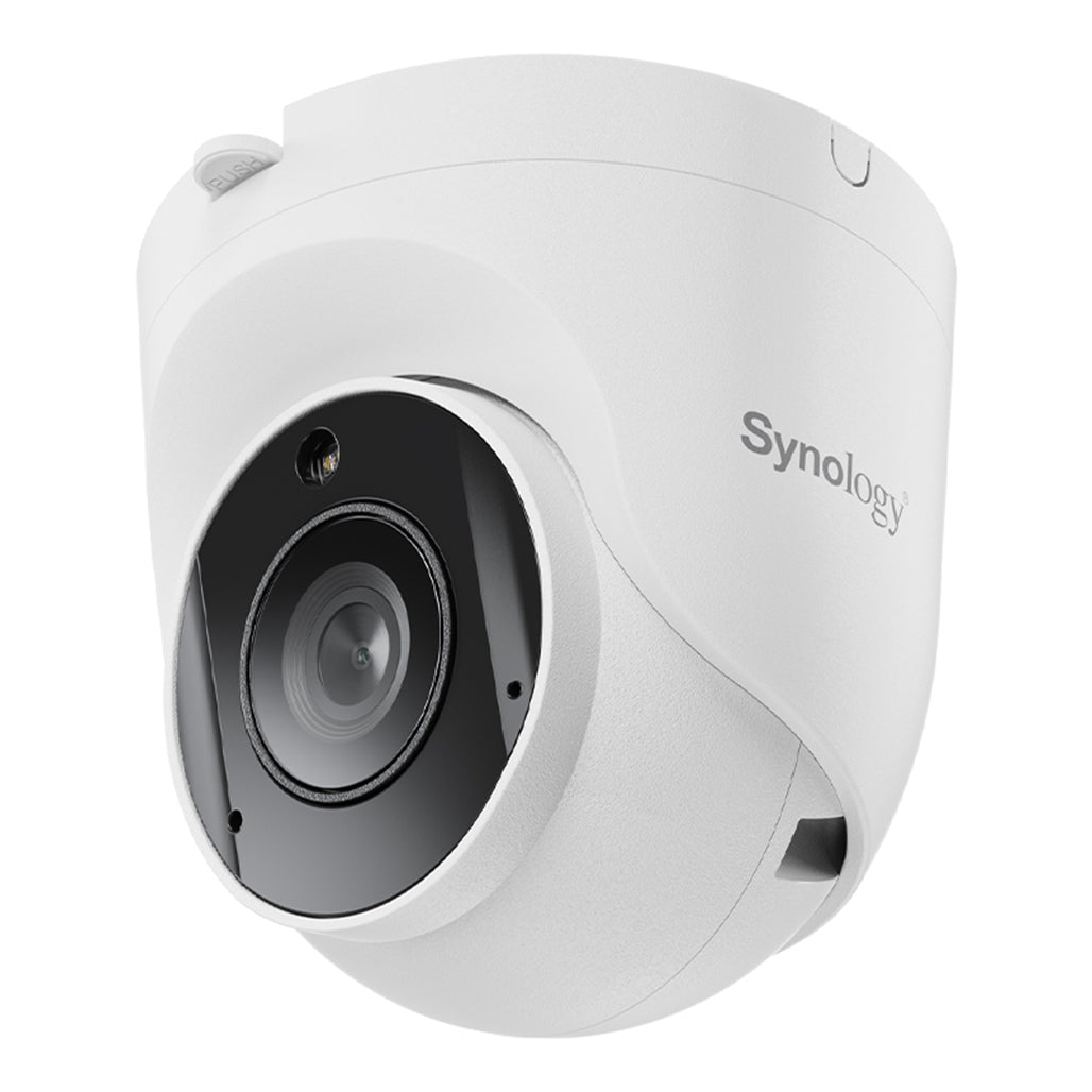 A Photo Of Synology TC500 Bullet and Turret IP Cameras - AI-Powered Security with Night Vision and HDR