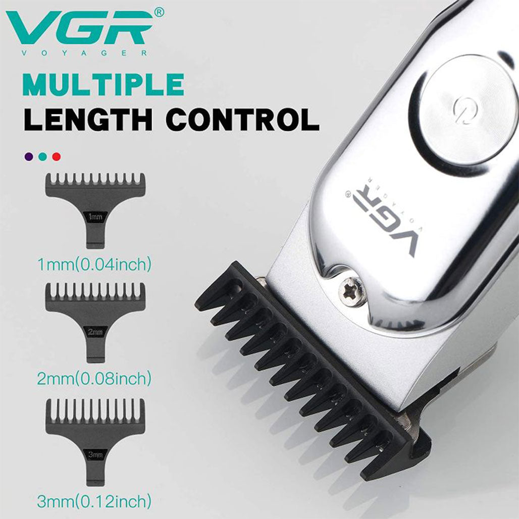A Photo Of VGR V-071 Hair Clippers & Beard Trimmer for Men | Cordless Waterproof Grooming Kit with USB Charging