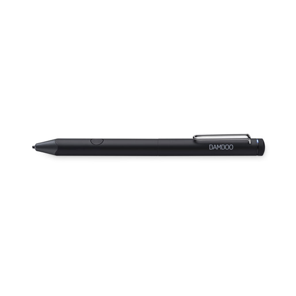 A Photo Of Wacom Bamboo Fineline 3 Stylus - Black | Bluetooth 4.0, 1024 Levels of Sensitivity, Replaceable Tip
