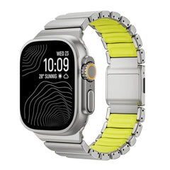 A Photo Of A-Case Titanium Magnetic Watch Band for Apple Watch Ultra 3