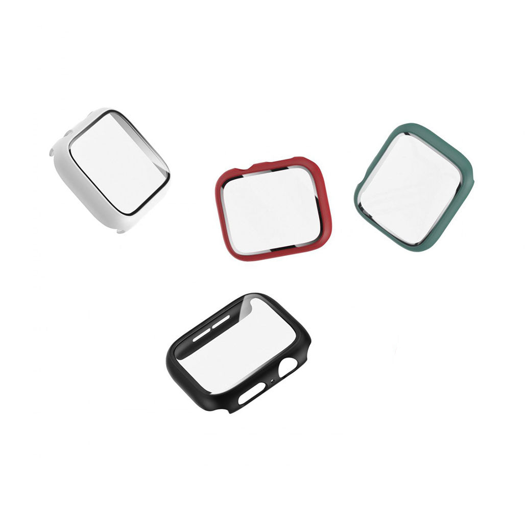 A Photo Of Green Lion Slim Guard Pro Case with Glass For Apple Watch 40mm