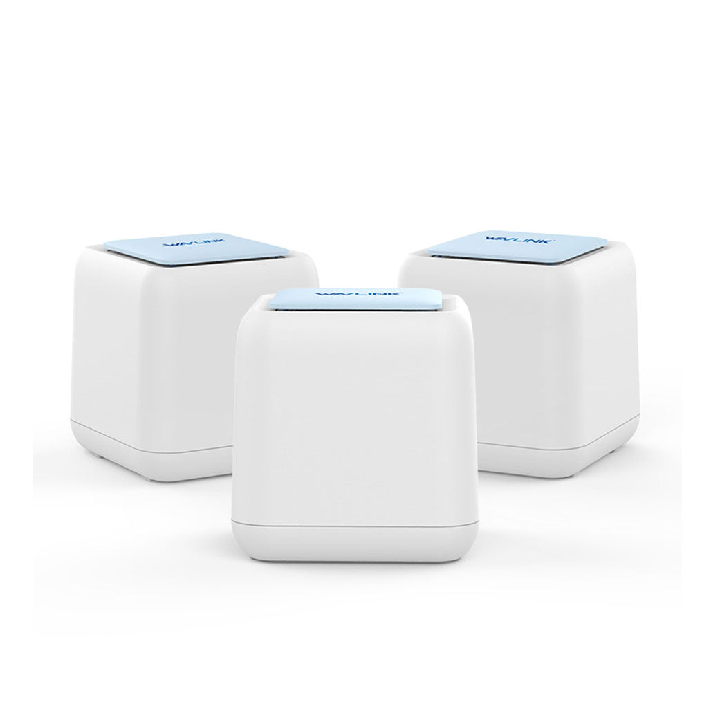 A Photo Of Wavlink Halo Base AC1200 Dual-Band Mesh WiFi System with TouchLink – Whole Home Coverage