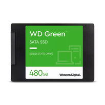 Western Digital Green 480GB SATA SSD - WDS480G3G0A - 2.5 Inch - Enhanced Performance for Everyday Computing