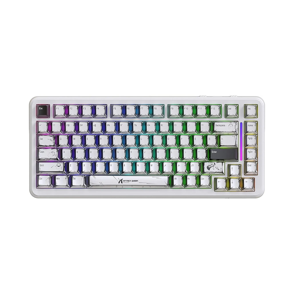 A Photo Of Attack Shark X82 Pro HE Wireless Gaming Keyboard