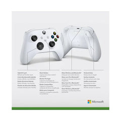 A Photo Of Microsoft Xbox Wireless Controller - Robot White | Superior Comfort & Multi-Device Connectivity