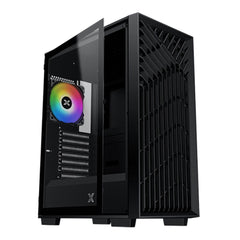 A Photo Of Xigmatek Lux G - Black Metal Grey ATX Case