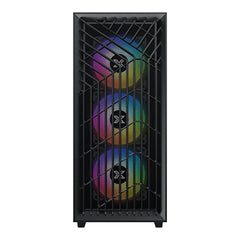 A Photo Of Xigmatek Lux G - Black Metal Grey ATX Case