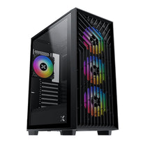 Xigmatek Lux G - Black Metal Grey ATX Case