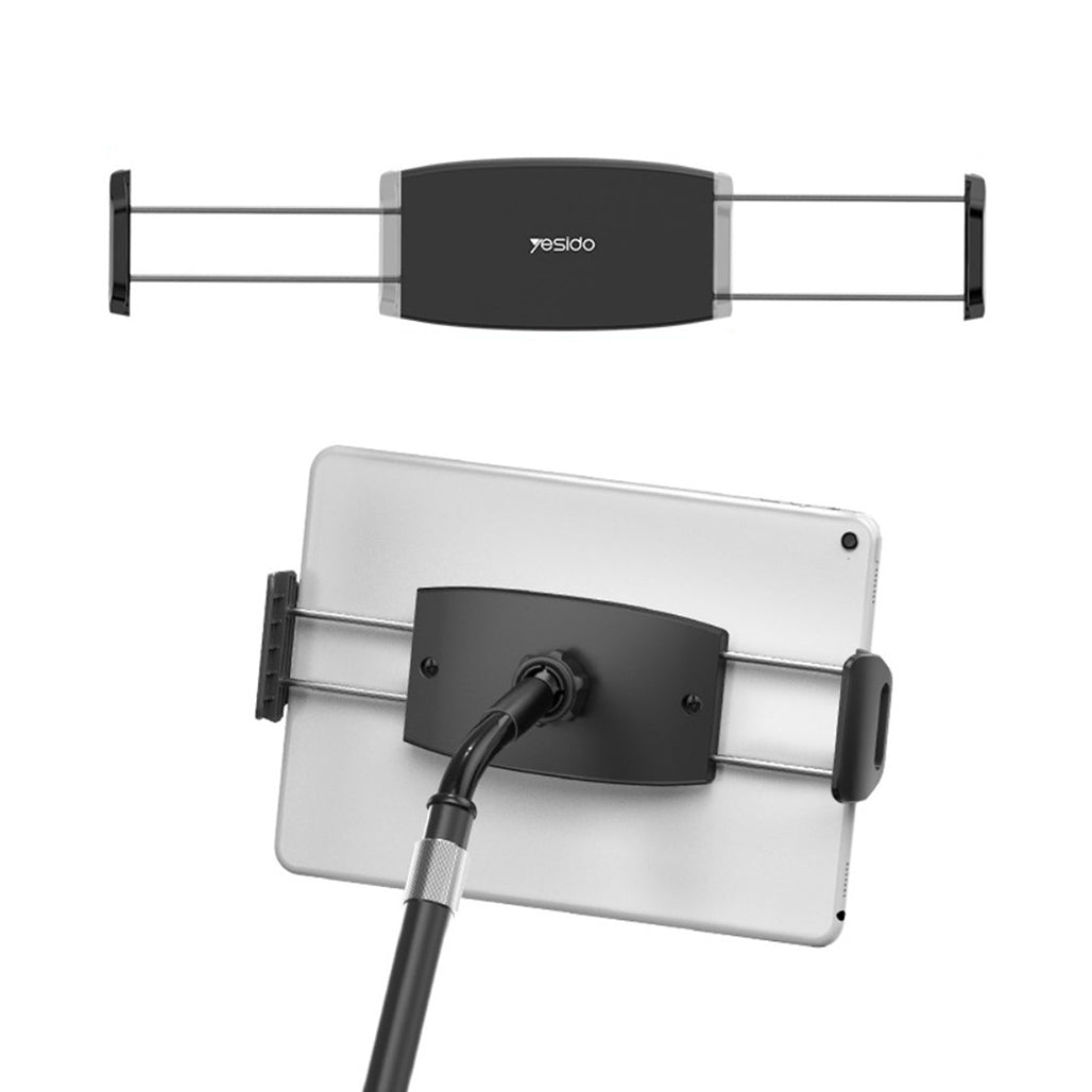 A Photo Of Yesido C115 Adjustable Metal Desktop Stand Bracket Holder | Flexible and Stable Phone & Tablet Holder