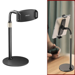 A Photo Of Yesido C115 Adjustable Metal Desktop Stand Bracket Holder | Flexible and Stable Phone & Tablet Holder