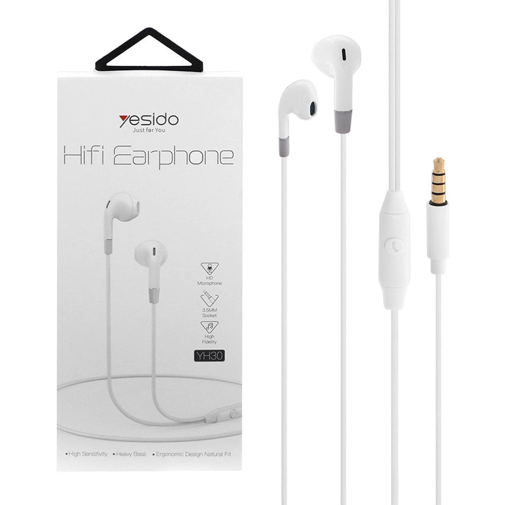 A Photo Of Yesido YH30 HIFI Earphone 3.5MM