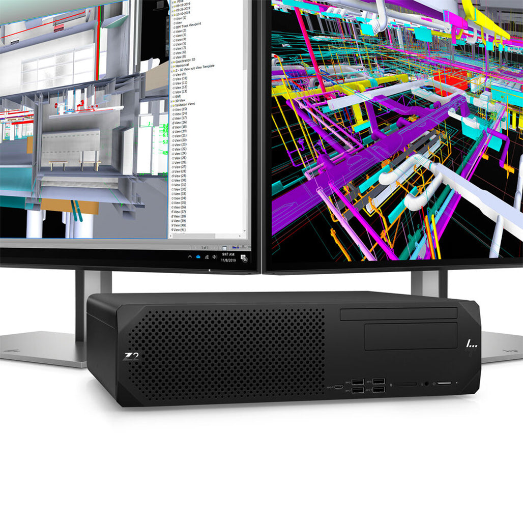 A Photo Of HP Z2 Small Form Factor G9 Workstation - A1NU8UT#ABA - Core™ i9-14900K - 32GB Ram - 1TB SSD - NVIDIA® T4000 16GB - 3 Years Warranty