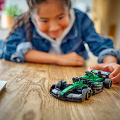 A Photo Of LEGO Aston Martin Aramco F1® AMR24 Race Car 269 Pieces - 77245