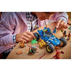 A Photo Of LEGO Jay's Transforming Car - 387 Pieces - 71856
