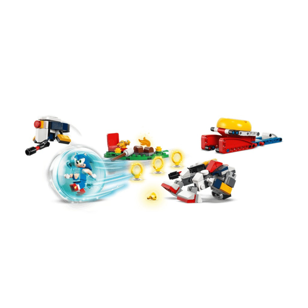 A Photo Of LEGO Sonic's Campfire Clash - 177 Pieces - 77001