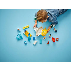 A Photo Of LEGO Duplo First Time at the Airport 23 Pieces - 10443