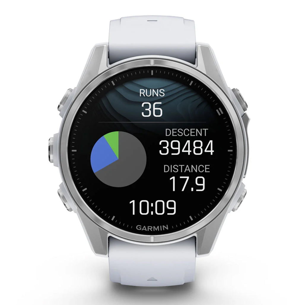 A Photo Of Garmin fēnix® 8 - 43mm Smartwatch with AMOLED Display, Built-In GPS, and Dive Rating – Ultimate Outdoor Adventure Companion