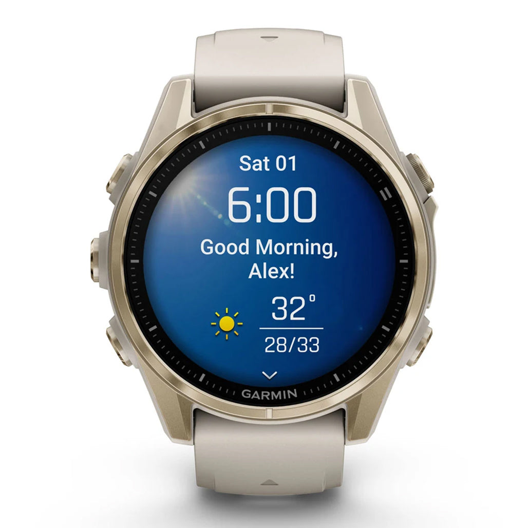 A Photo Of Garmin fēnix® 8 - 43mm Smartwatch with AMOLED Display, Built-In GPS, and Dive Rating – Ultimate Outdoor Adventure Companion