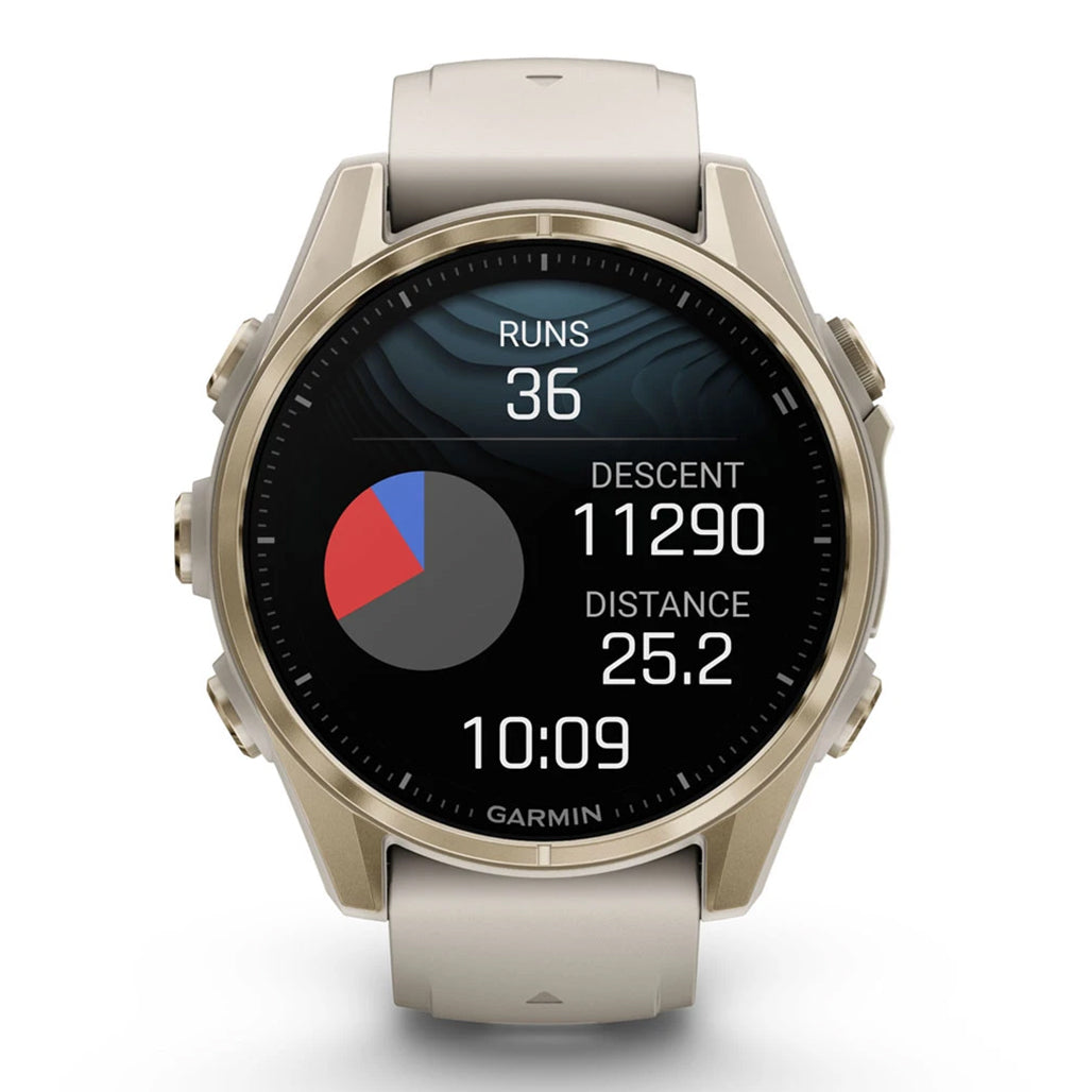 A Photo Of Garmin fēnix® 8 - 43mm Smartwatch with AMOLED Display, Built-In GPS, and Dive Rating – Ultimate Outdoor Adventure Companion