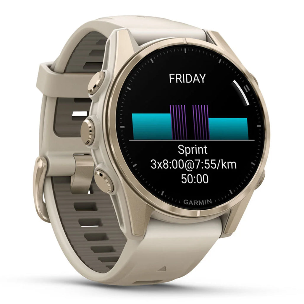 A Photo Of Garmin fēnix® 8 - 43mm Smartwatch with AMOLED Display, Built-In GPS, and Dive Rating – Ultimate Outdoor Adventure Companion