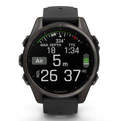 A Photo Of Garmin fēnix® 8 - 43mm Smartwatch with AMOLED Display, Built-In GPS, and Dive Rating – Ultimate Outdoor Adventure Companion