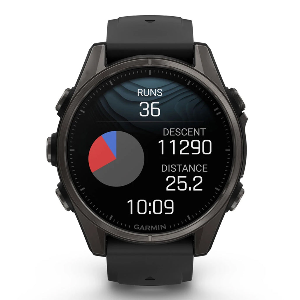 A Photo Of Garmin fēnix® 8 - 43mm Smartwatch with AMOLED Display, Built-In GPS, and Dive Rating – Ultimate Outdoor Adventure Companion