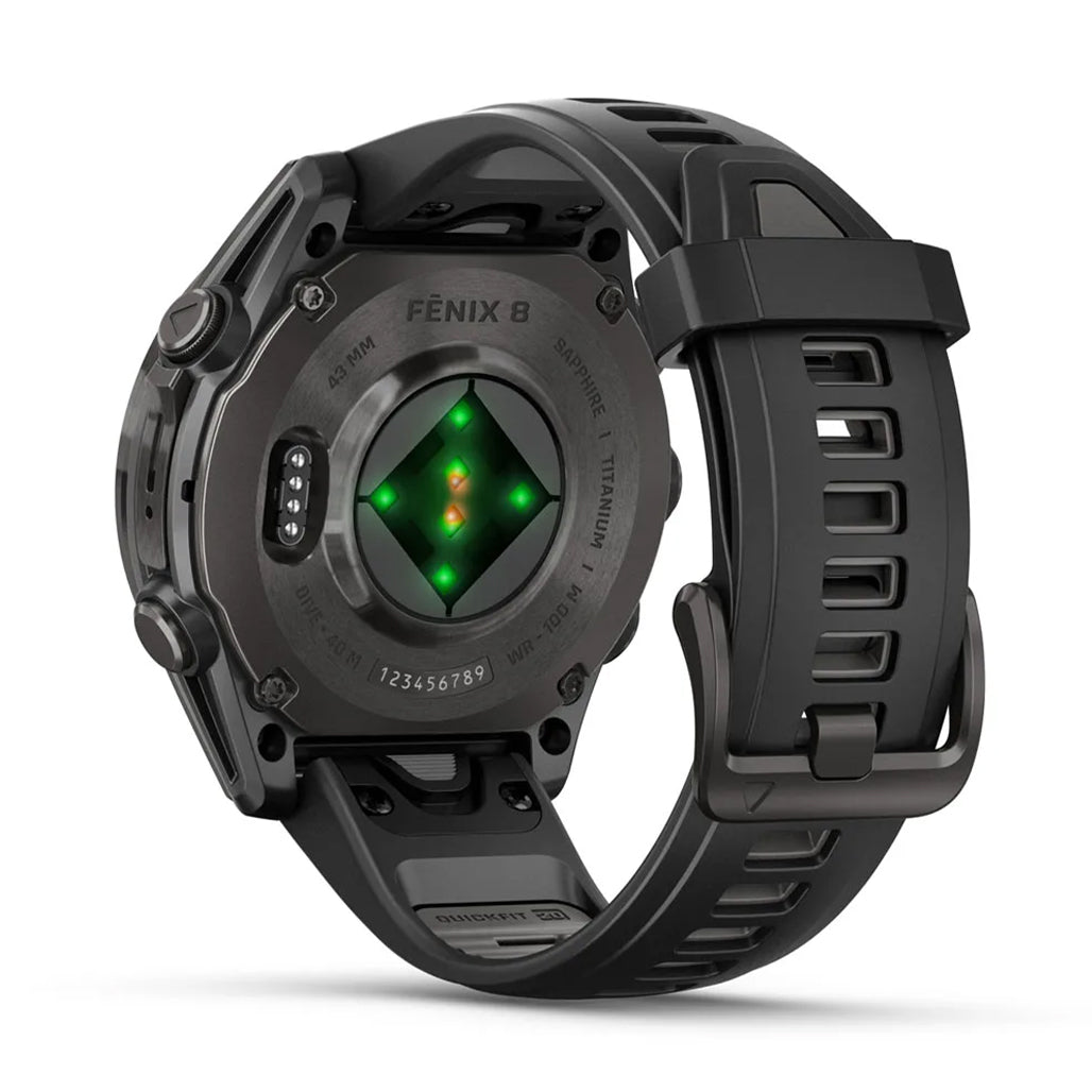 A Photo Of Garmin fēnix® 8 - 43mm Smartwatch with AMOLED Display, Built-In GPS, and Dive Rating – Ultimate Outdoor Adventure Companion