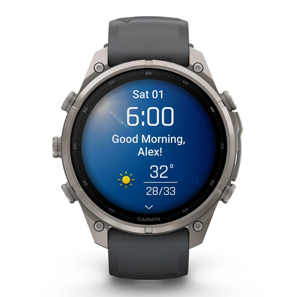 A Photo Of Garmin fēnix® 9 Pro 47mm - Titanium AMOLED Multisport GPS Smartwatch