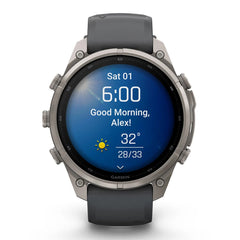 A Photo Of Garmin fēnix® 9 Pro 47mm - Titanium AMOLED Multisport GPS Smartwatch