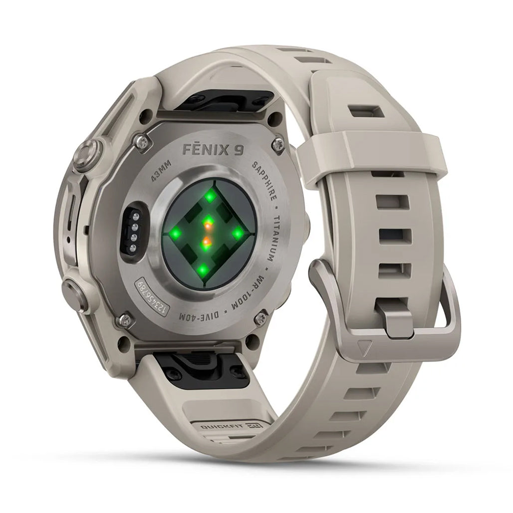 A Photo Of Garmin fēnix 9 - 43mm, AMOLED GPS Multisport Smartwatch