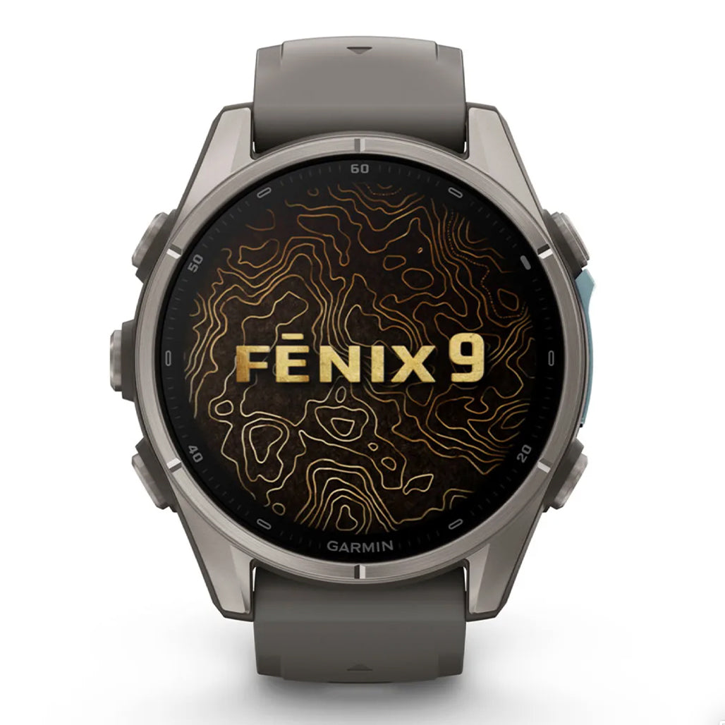 A Photo Of Garmin fēnix 9 - 43mm, AMOLED GPS Multisport Smartwatch