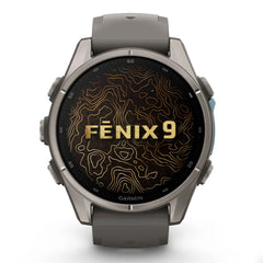 A Photo Of Garmin fēnix 9 - 43mm, AMOLED GPS Multisport Smartwatch