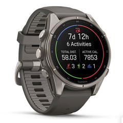 A Photo Of Garmin fēnix 9 - 43mm, AMOLED GPS Multisport Smartwatch