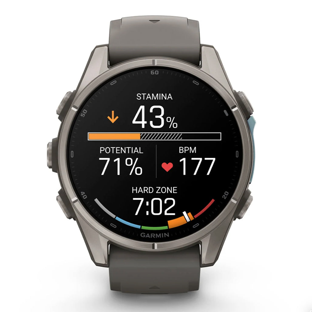 A Photo Of Garmin fēnix 9 - 43mm, AMOLED GPS Multisport Smartwatch